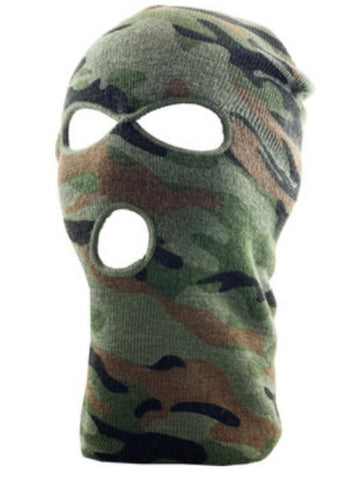 MEN/ WOMEN CAMO FACE MASK