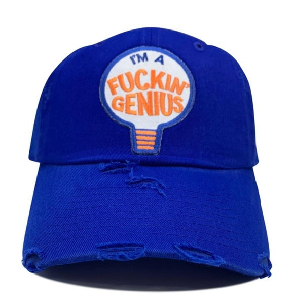 MEN/ WOMEN MV DAD HAT I'M A F GENIUS