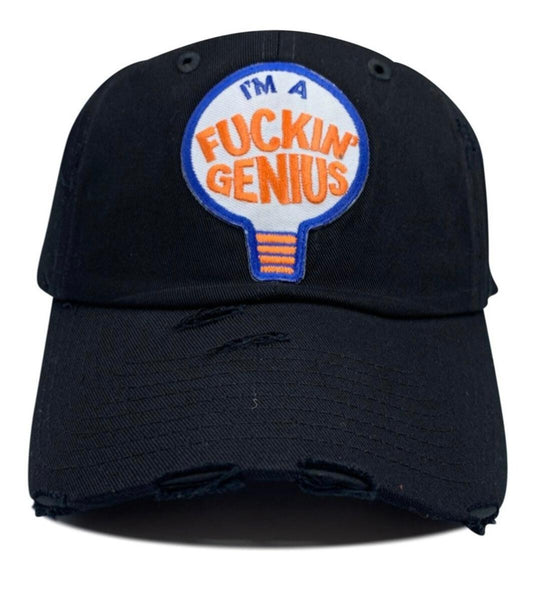 MEN/ WOMEN MV DAD HAT I'M A F GENIUS