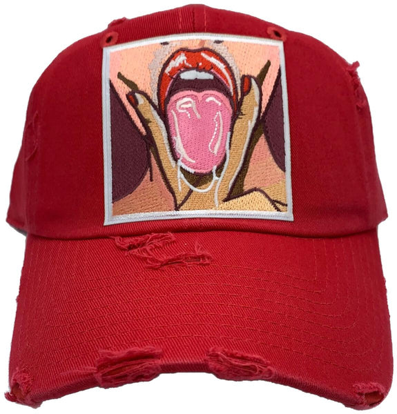 MEN/ WOMEN MV DAD HAT HUNGRY TONGUE