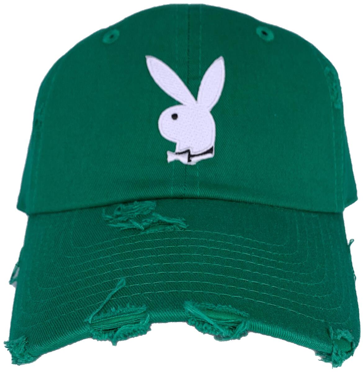 MEN/ WOMEN SMALL WHITE BUNNY MV DAD HAT