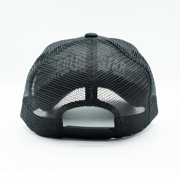 Men/ Women Farm racoon black trucker hat