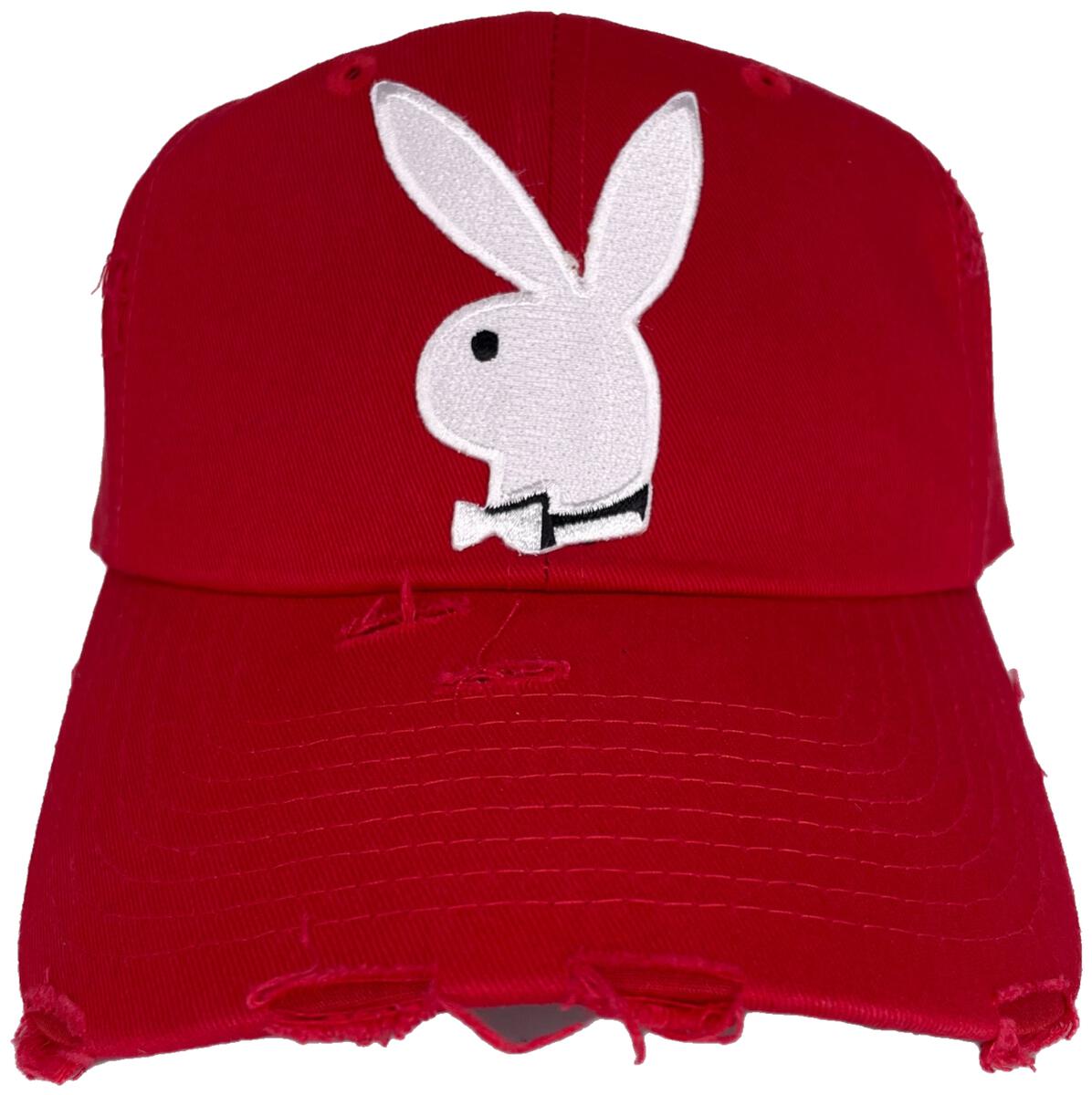 MEN/ WOMEN MV DAD HAT BLACK BUNNY WHT