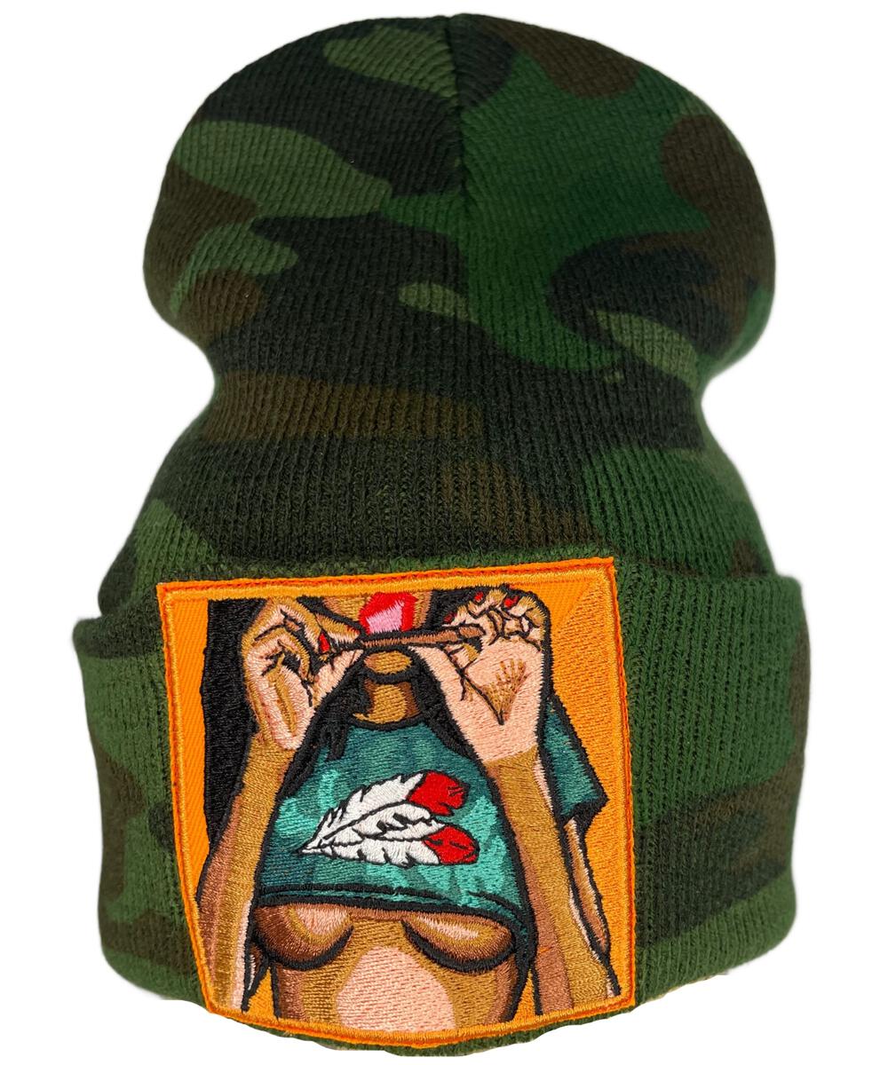 MEN/ WOMEN CAMO BLUNTLICKER BENNIE