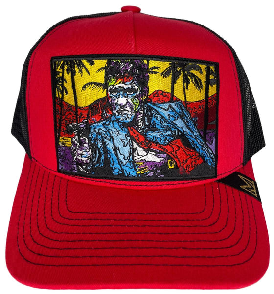 MEN MV SCARFACE 2 TRUCKER HATS