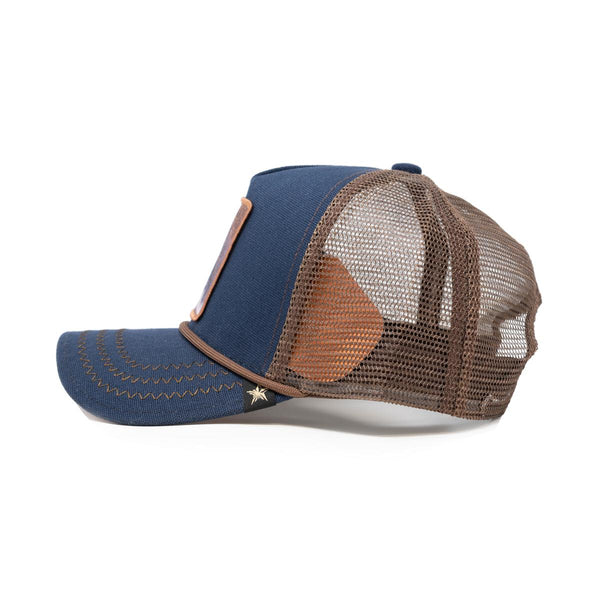 Falcon Blue trucker hat