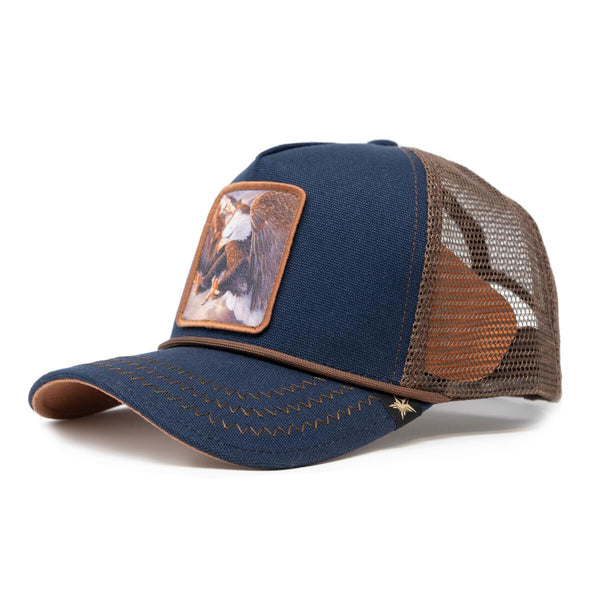 Falcon Blue trucker hat