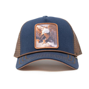 Falcon Blue trucker hat