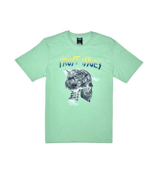 MEN TEAL GENUINE TRUST ISSUES TEE