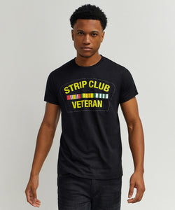 Men Reason Brand Strip Club Veteran T-Shirt