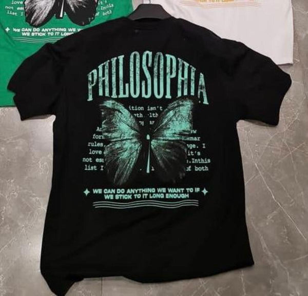 MEN BLACK PHILOSOPHIA TSHIRT