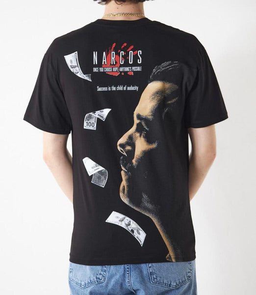 MEN BLACK NARCOS TREND TSHIRT