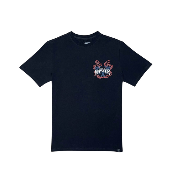 MEN BLACK CIVILIZED MASTER TEE