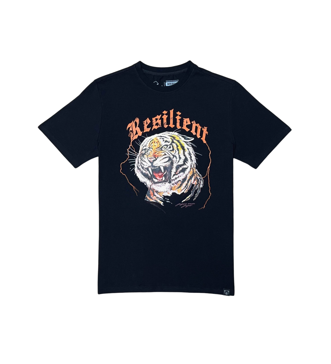 MENS BLACK RESILIENT TEE