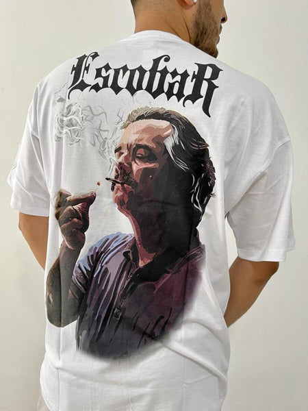 MEN WHITE TRUE ESCOBAR TSHIRT