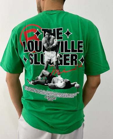 MEN GREEN THE LOUIEVILLE SLUGGER TSHIRT