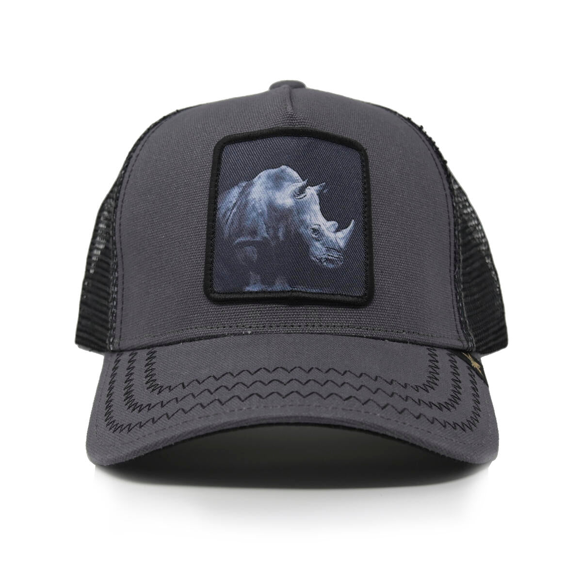 Men/ Women charcoal animal trucker hat