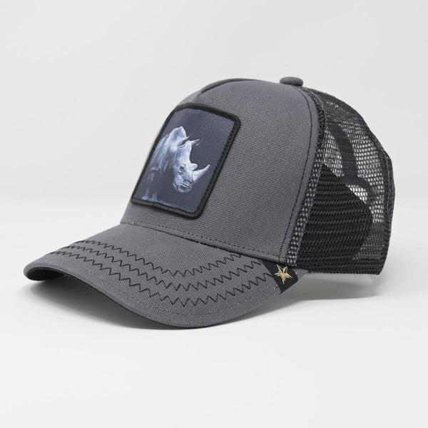 Men/ Women charcoal animal trucker hat