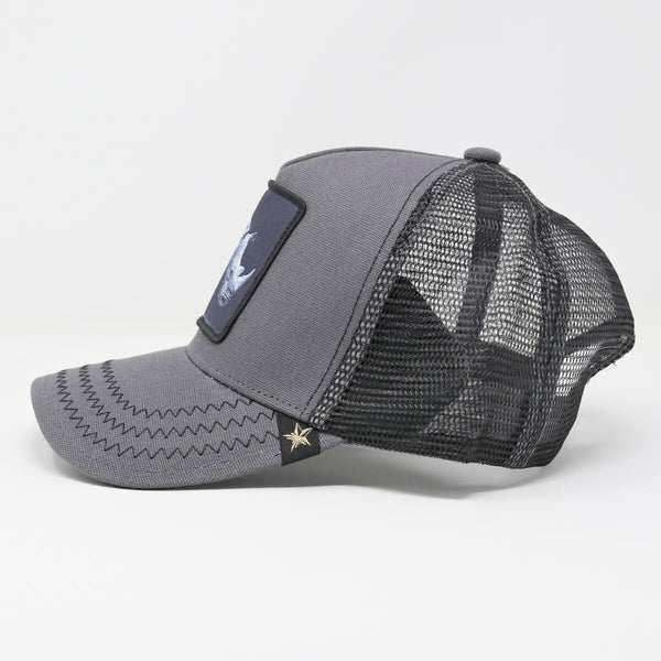 Men/ Women charcoal animal trucker hat