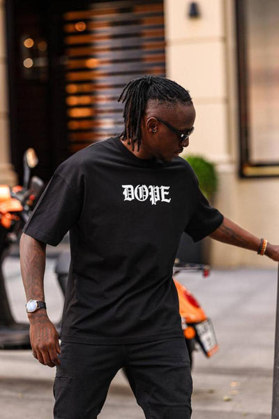 MEN BLACK DOPE TSHIRT