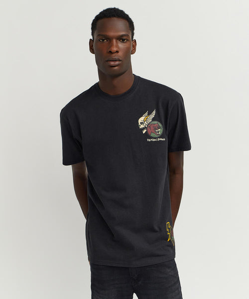 Men Reason Brand Military Patches Tee