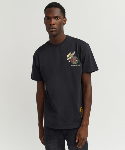 Men Reason Brand Military Patches Tee