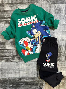 KIDS GREEN SONIC SCHOOL SET