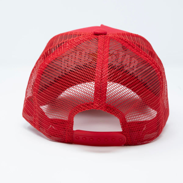 Men/ Women Red GOAT Trucker Hat