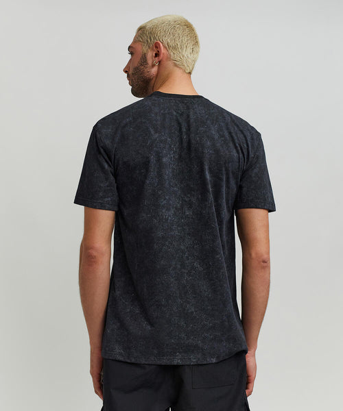 Men Reason Brand Wolf Washed Tee