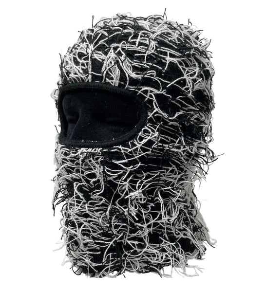 Men/ Women Gray/ Black Fur Shiesty Face Mask