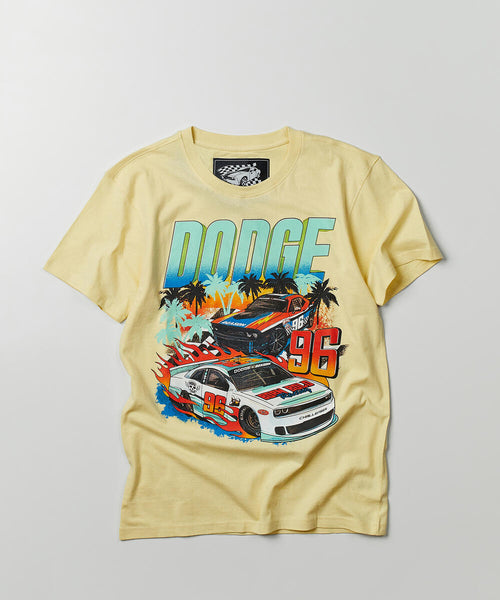 Men Tan Reason Brand Dodge '96 Tee