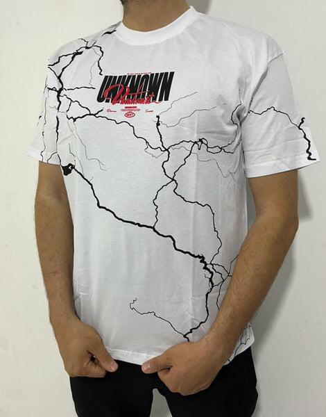 Men White Vacation Tshirt