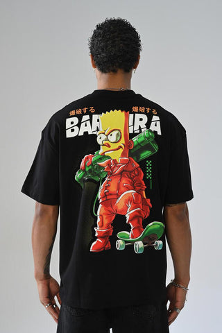 Men Black EL Barto Tshirt