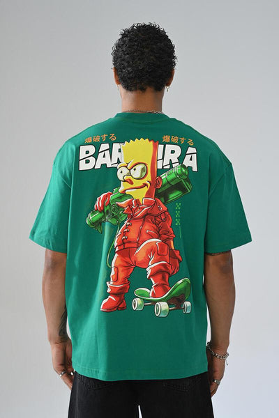 Men Green EL Barto Tshirt