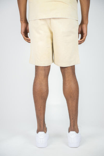 MEN NUDE BIG & TALL ACID WASHED WILD BALLEER FLC SHORTS