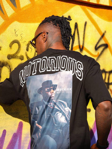 MEN BLACK NOTORIOUS TEE