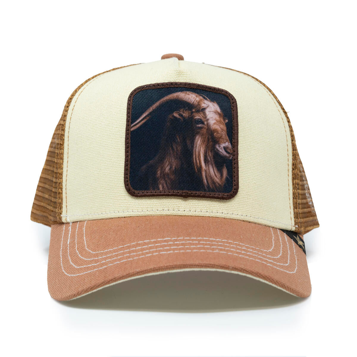 Goat Beige trucker hat