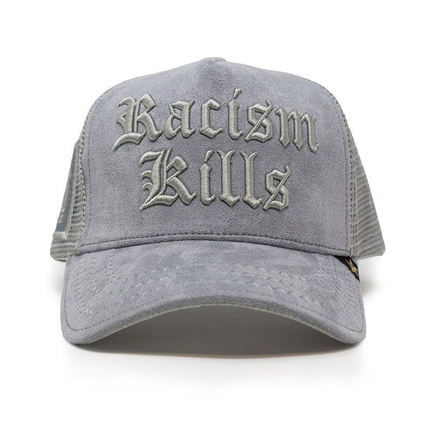 Unisex Grey Racism Kills Gold Star hat