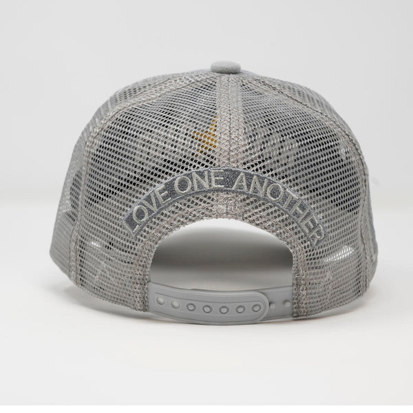 Unisex Grey Racism Kills Gold Star hat