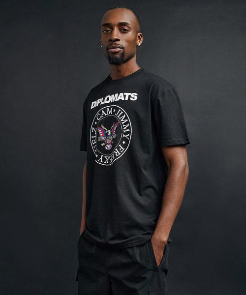 Men Black Dipset Downtown Tee