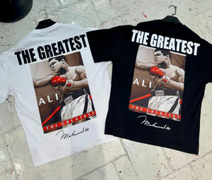 Men White The Greatest Ali Tshirt