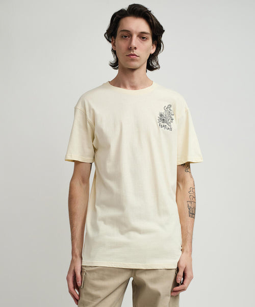 Men Tan Reason Brand Kamikaze Tee