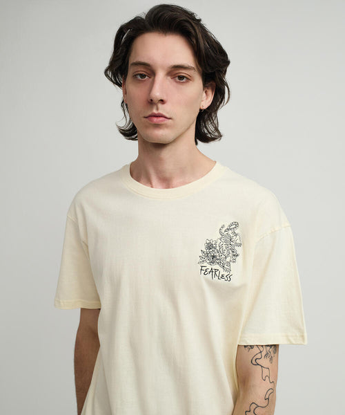 Men Tan Reason Brand Kamikaze Tee