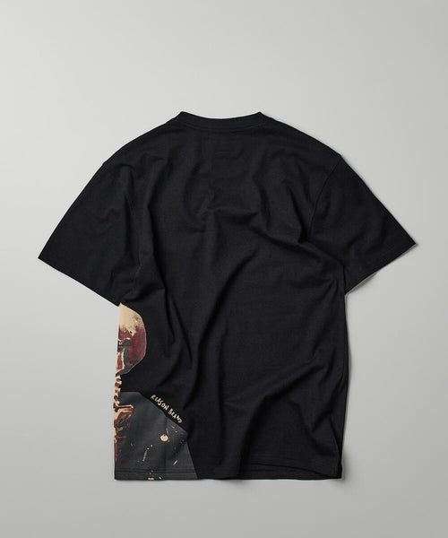 Men Black Reason Brand Respect Tee - Oversized