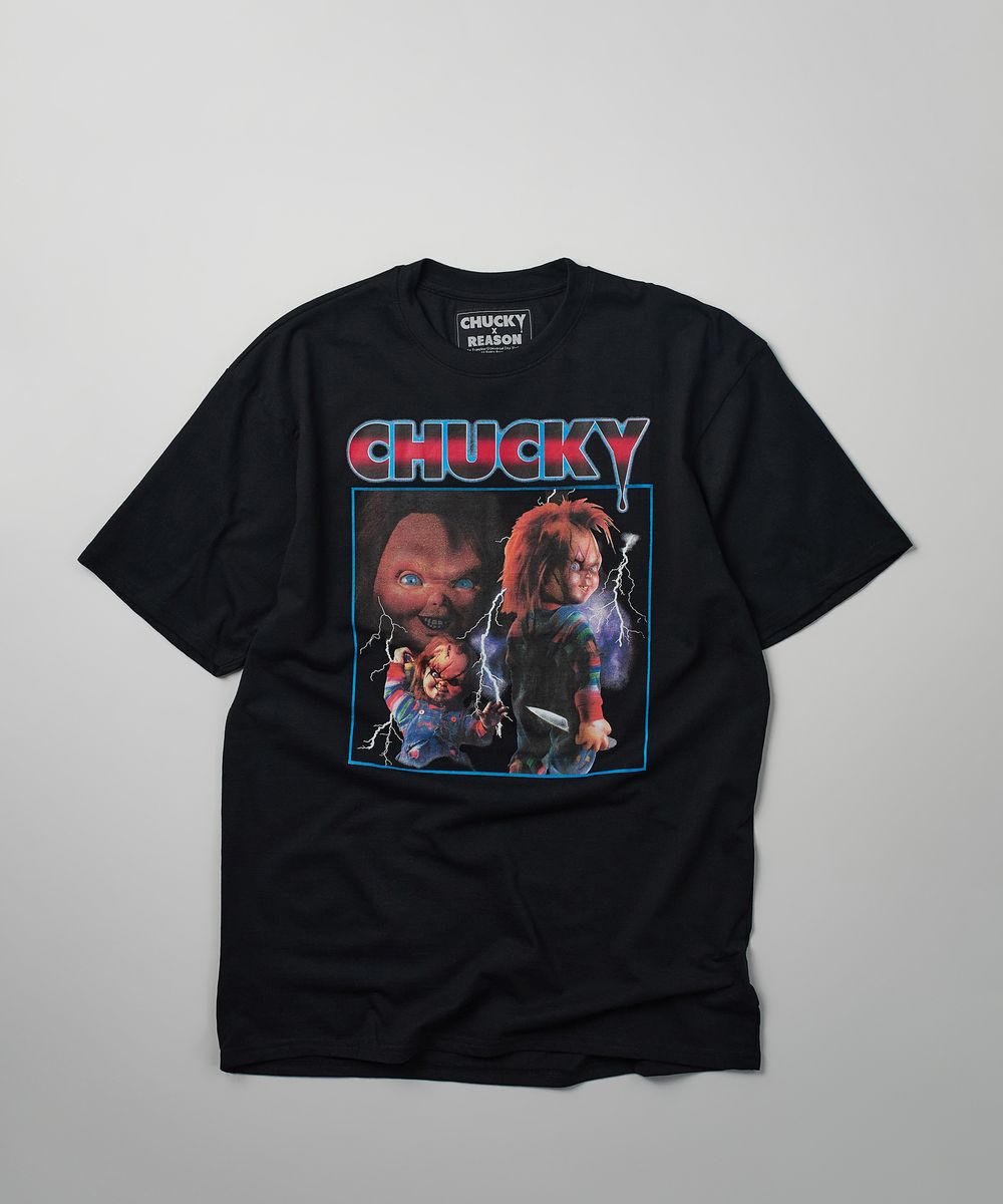 Men Black Reason Brand Chucky Epic Tee