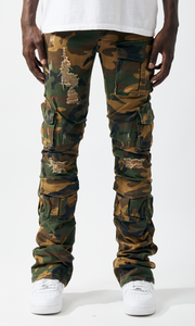 Men Kinderd Green UTILITY CAMO STACK