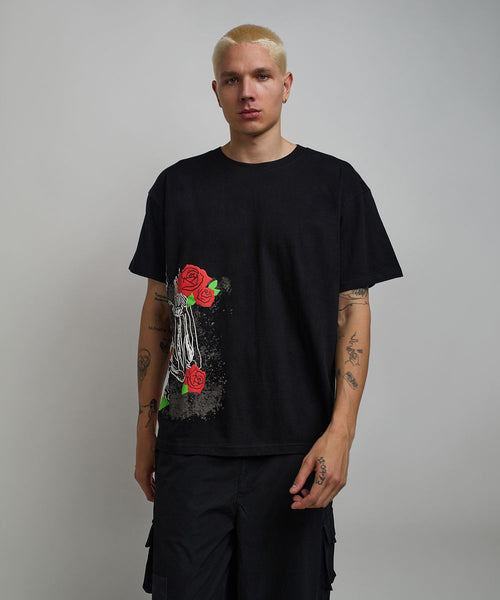 Men White/ Multi Reason Brand No Love Lost Tee