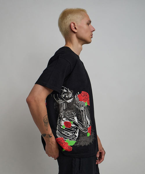 Men White/ Multi Reason Brand No Love Lost Tee