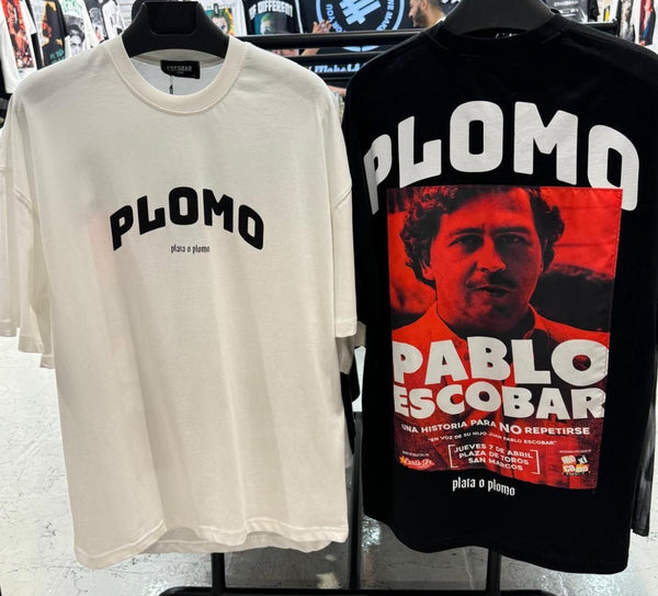 MEN BLACK PABLO PLOMO TEE