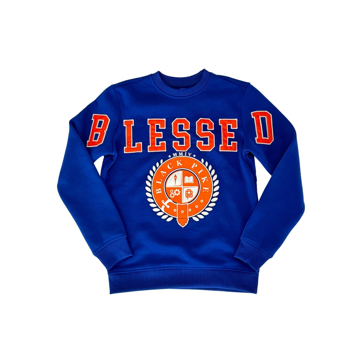 KID'S BLUE BLESSED CREWNECK